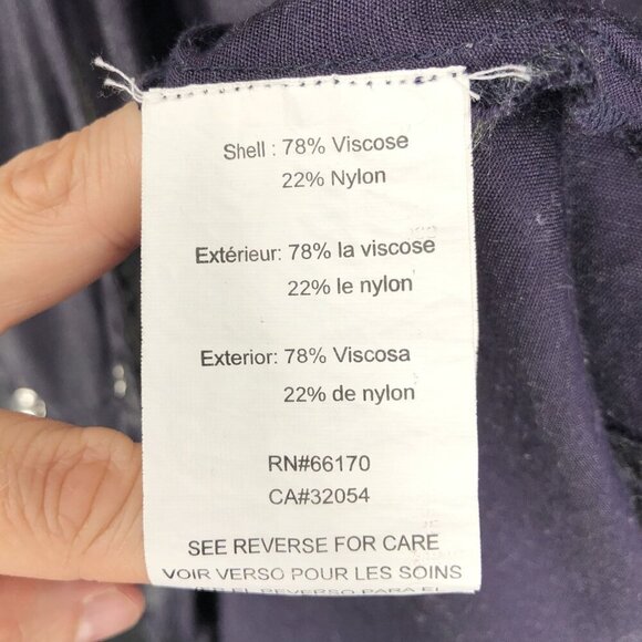 Samant Chauhan Anthropologie Women's Utility Maxi Dress XS Dark Metallic Blue - Picture 4 of 11